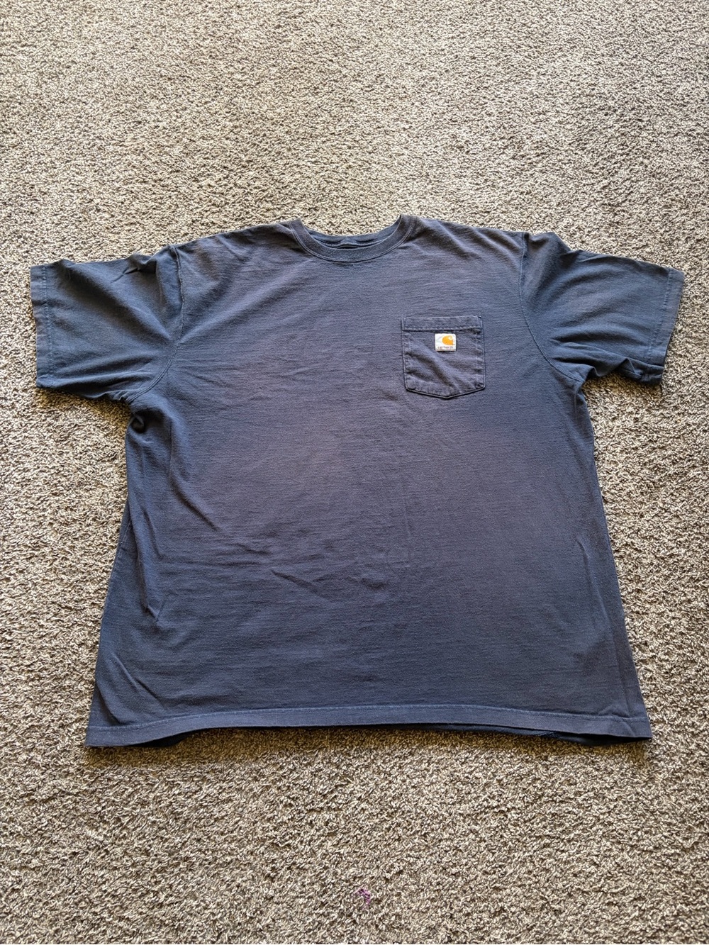 Carhartt Dark Blue Pocket Short Sleeve Tee